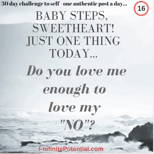 Read more about the article Do you love me enough to love my “NO”?