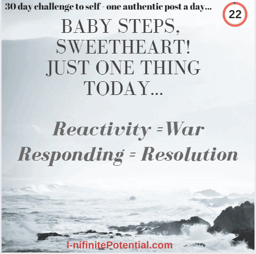 Read more about the article Learn to respond, not react